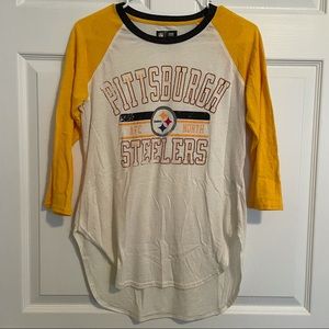 3/4 Sleeve Pittsburgh Steelers shirt